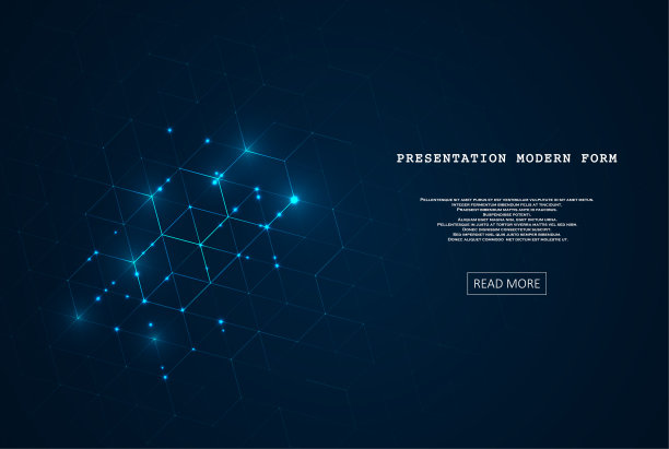 摘要多边形空间图片下载