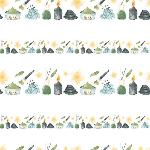 家庭spa元素图片下载