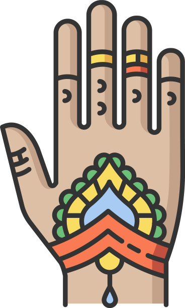 Mehndi RGB颜色图标图片下载