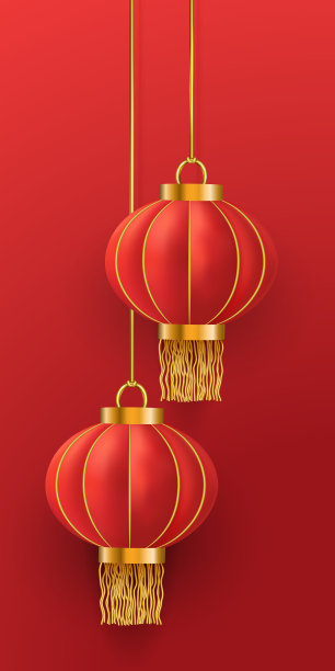 矢量中国灯笼图片下载