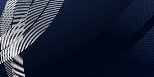 抽象背景深蓝色配现代银色线条条纹装饰图片下载