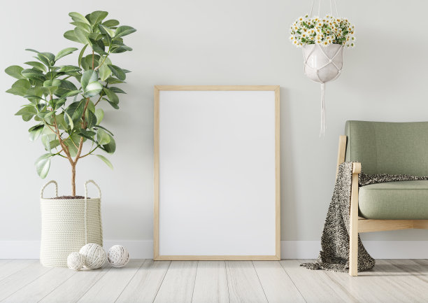 室内海报模型图片下载