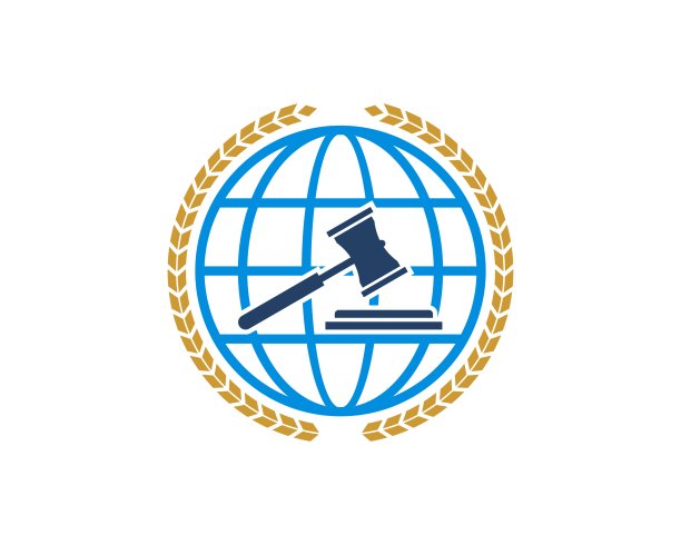 圆形的小麦，里面有地球仪和锤子图片下载