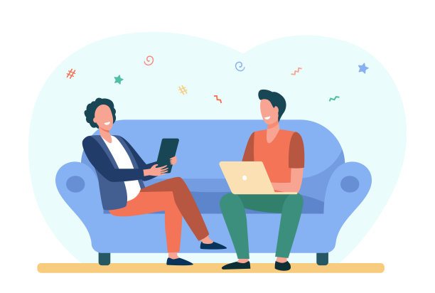 快乐的人坐在一起，用着小玩意图片下载