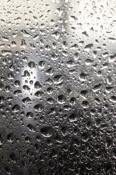 窗户上的雨滴图片下载