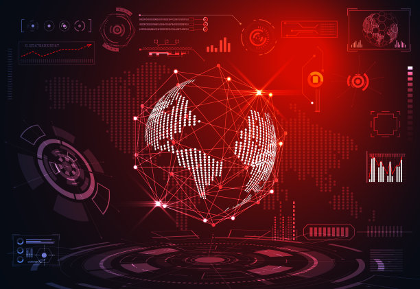 抽象技术UI未来概念世界图片下载