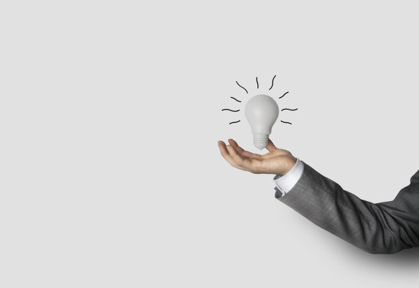 新的商业理念在我的手中图片下载