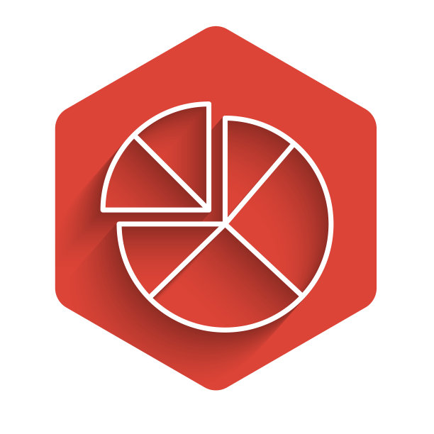 白线算盘图标孤立与长阴影图片下载