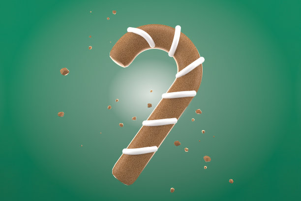 新年假期和圣诞节的3d插图图片下载