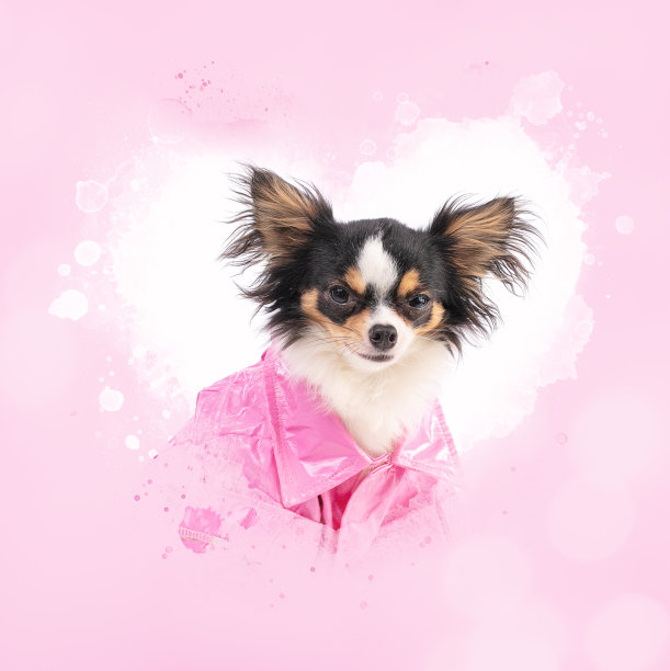 情人节心形吉娃娃图片下载