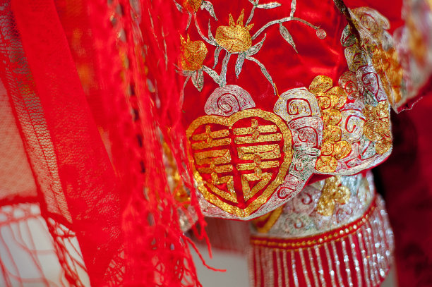 传统的中国婚纱图片下载