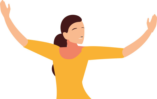 妇女在家里做舞蹈练习图片下载