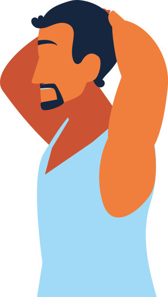 男人在家里做肌肉锻炼图片下载