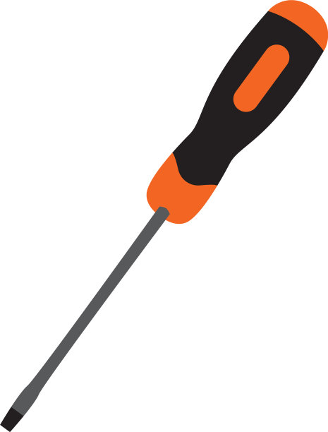 螺丝刀图形设计模板隔离图片下载