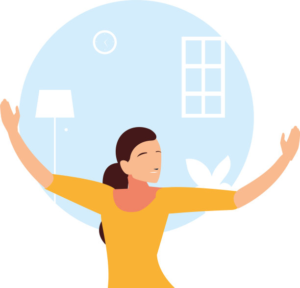 妇女在家里做舞蹈练习图片下载