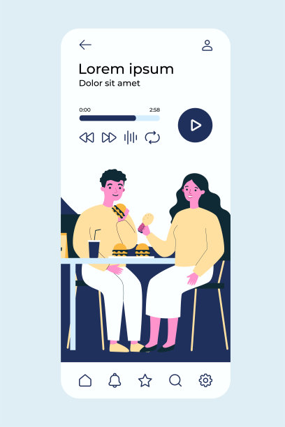 吃快餐的人图片下载