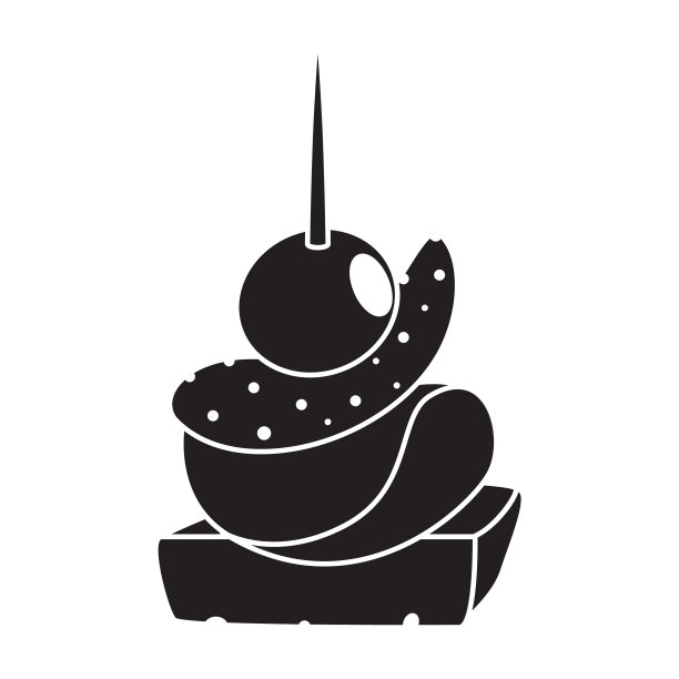 Canape图标黑色图标孤立上图片下载