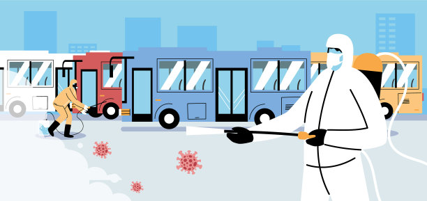 服务总线消毒冠状病毒19图片下载