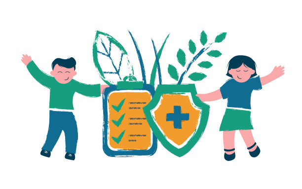 人们拿着盾牌和剪贴板的概念图片下载