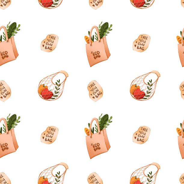 数字插画可爱生态图片下载