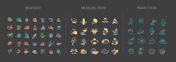 为亚洲日本的图标和标志收集图片下载