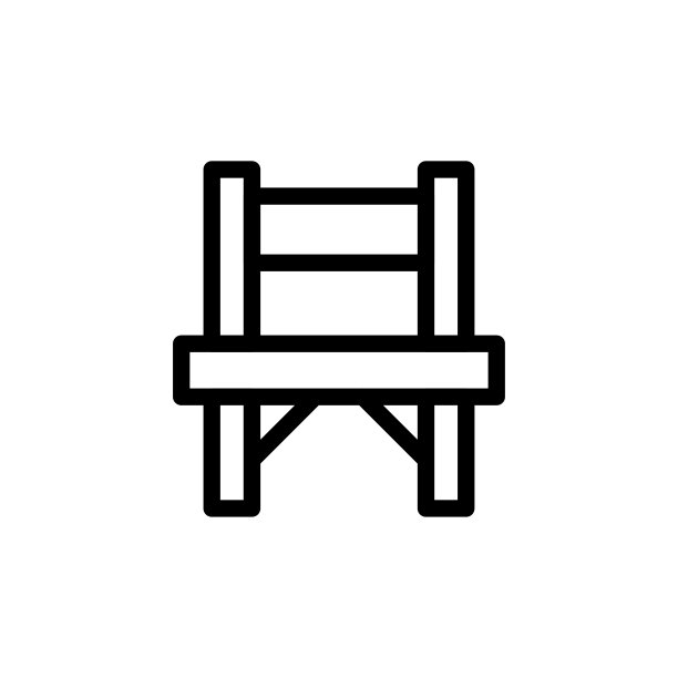 椅子图标矢量设计潮流图片下载