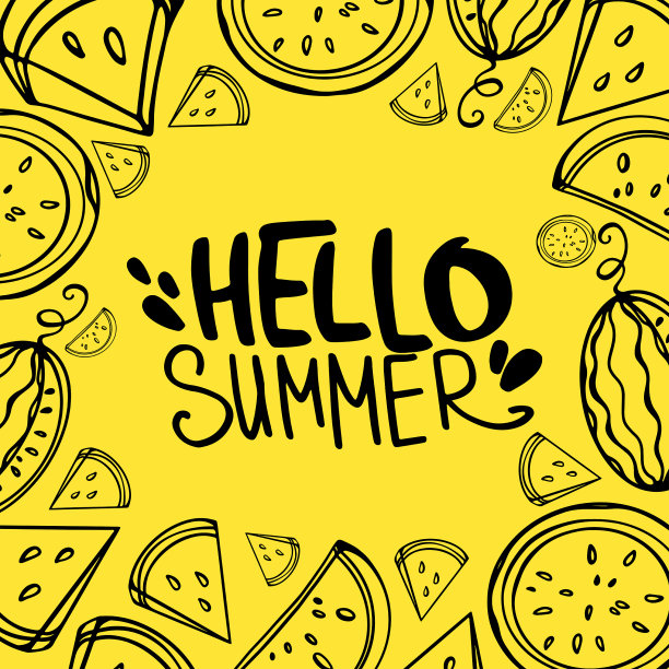 数码插图西瓜图片下载