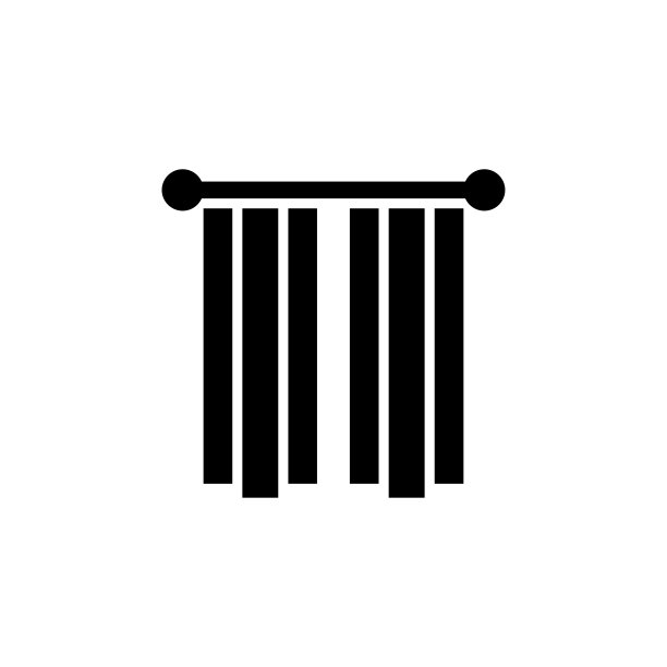 窗帘图标矢量设计新潮图片下载