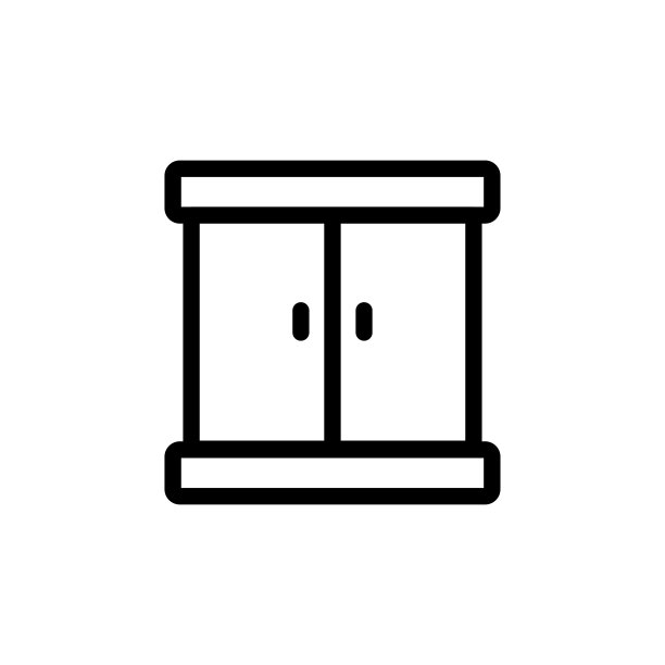 橱柜图标矢量设计新潮图片下载