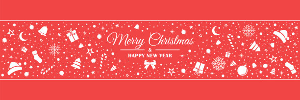 白色圣诞人物的排列没有顺序图片下载