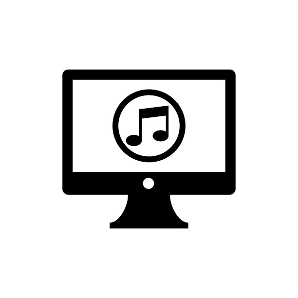 音频计算机图标(矢量图)图片下载