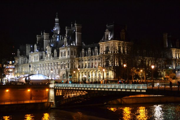 巴黎市政厅图片下载