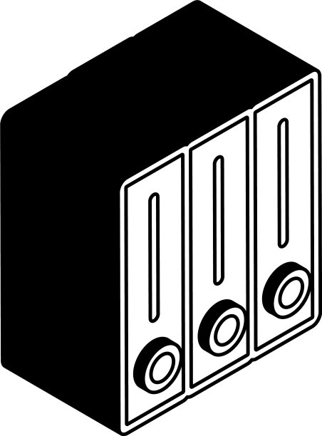 2.5D线条风格文件图标图片下载