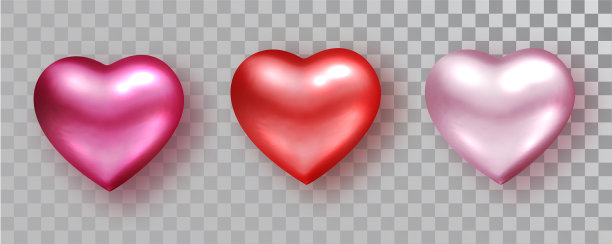 心形为情人节设计图片下载