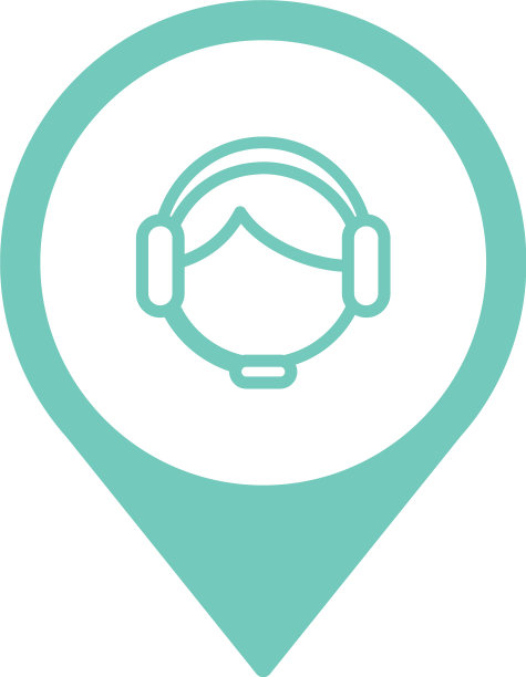 员工与耳机化身角色图片下载