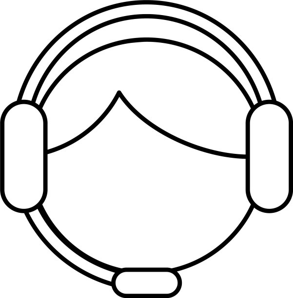 员工与耳机化身角色图片下载