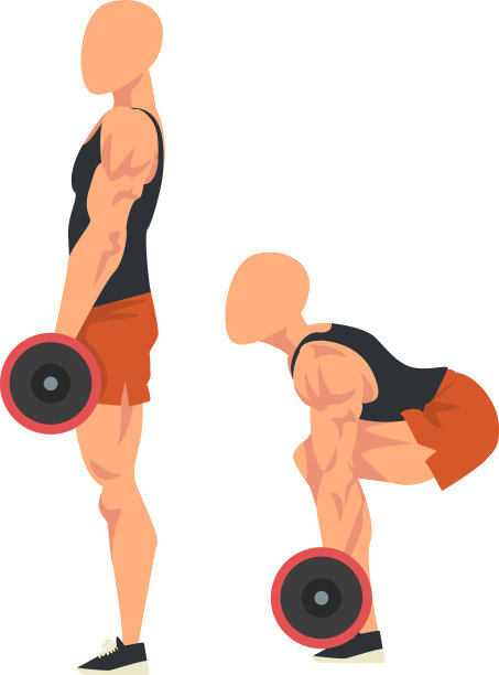 男人做下蹲用杠铃两步男图片下载