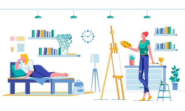 舍友作为美术女生的生活榜样图片下载