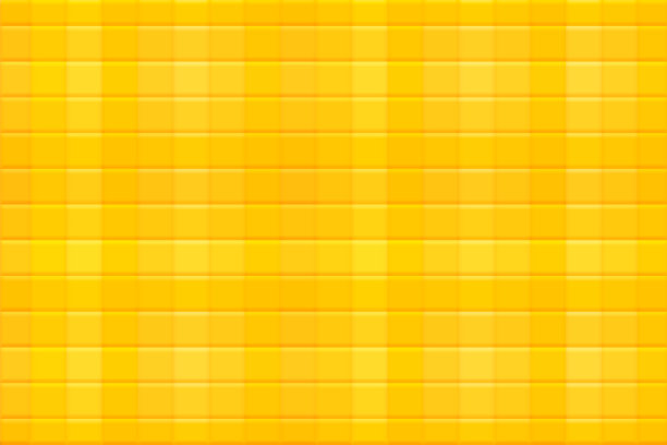 一个带有正方形的抽象黄色背景图片下载