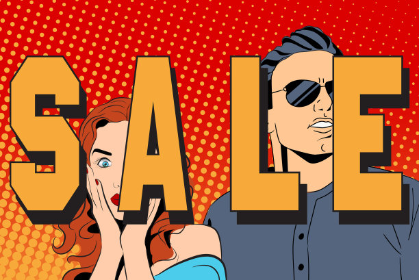 用文字销售来组织人们图片下载