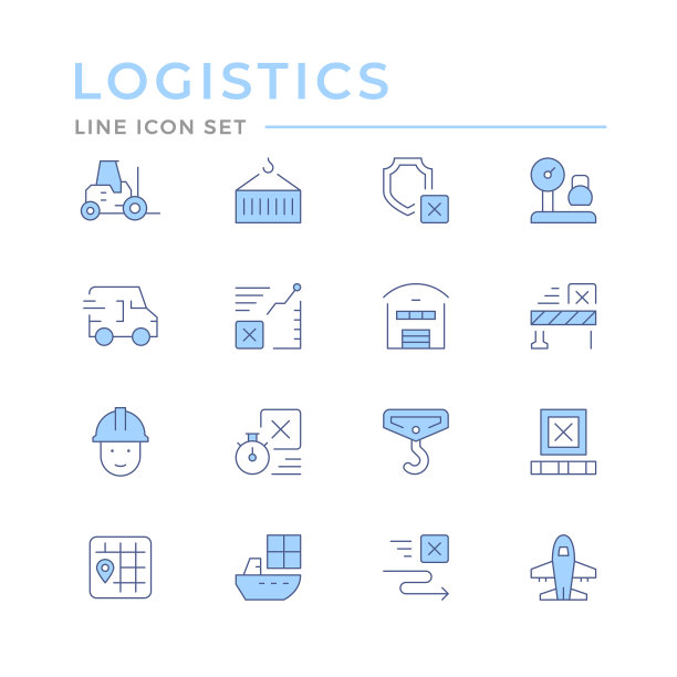 设置物流图标的颜色线图片下载