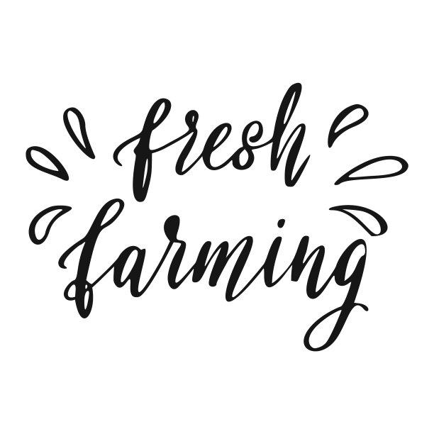 鲜活农业刻有生态食品标志图片下载