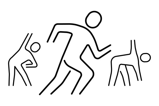 一套简单的图标为业余体育和图片下载