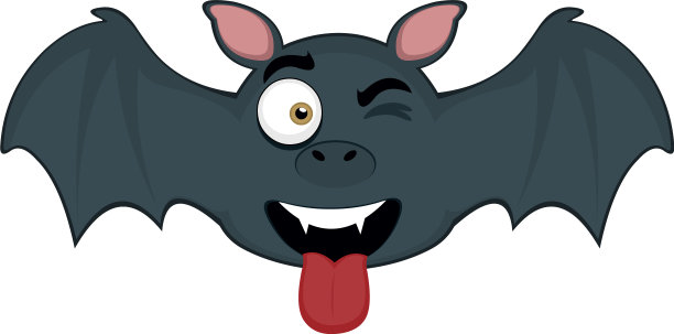 一只蝙蝠卡通图片下载