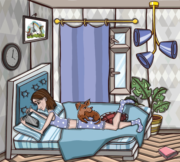 画家在画布上绘画滚刀图片下载