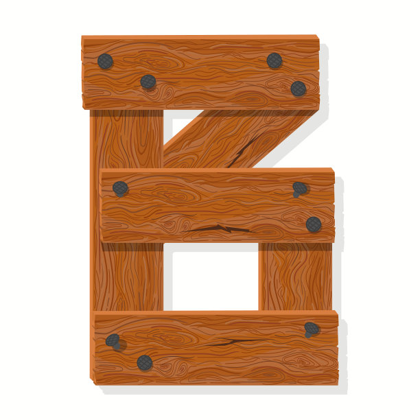 木制字体木板木板表字母表旧板图片下载