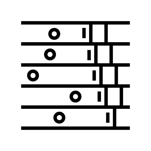 运行轨道顶视图线图标矢量插图图片下载