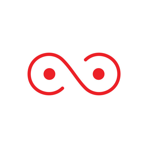 无限点细线符号logo图片下载