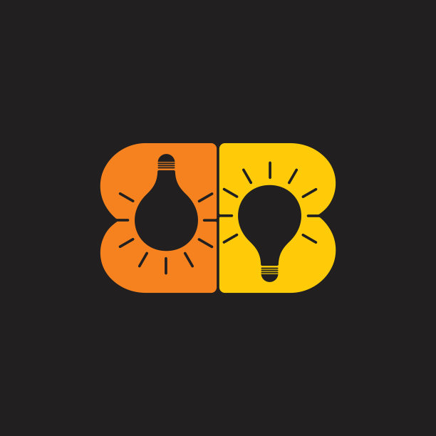 字母bb灯泡标志标志图片下载