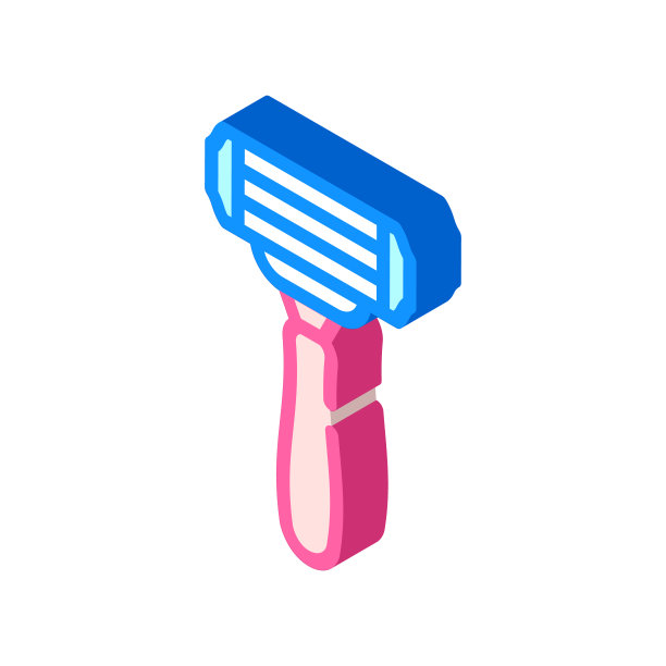 淋浴房等角图标矢量插图标志图片下载